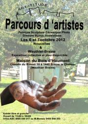 Octobre 2012 Parcours d'Artistes